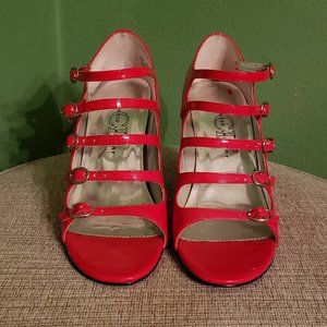 BRAND NEW Chinese Laundry Red Patent Leather Heels